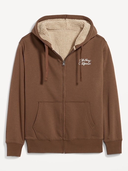 Image number 4 showing, Sherpa-Lined Logo Zip Jacket