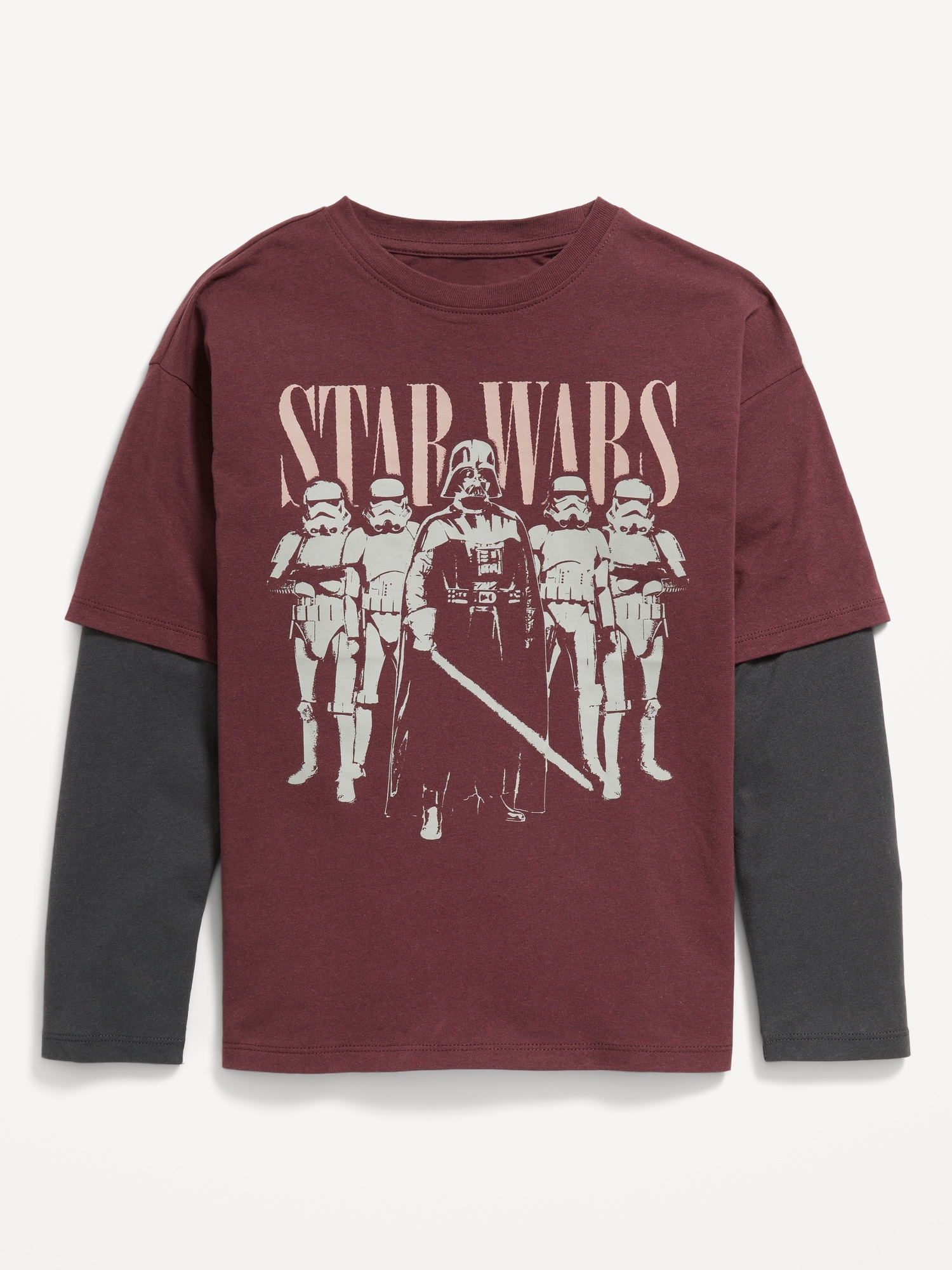 Star Wars™ Oversized Two-In-One Graphic T-Shirt for Boys