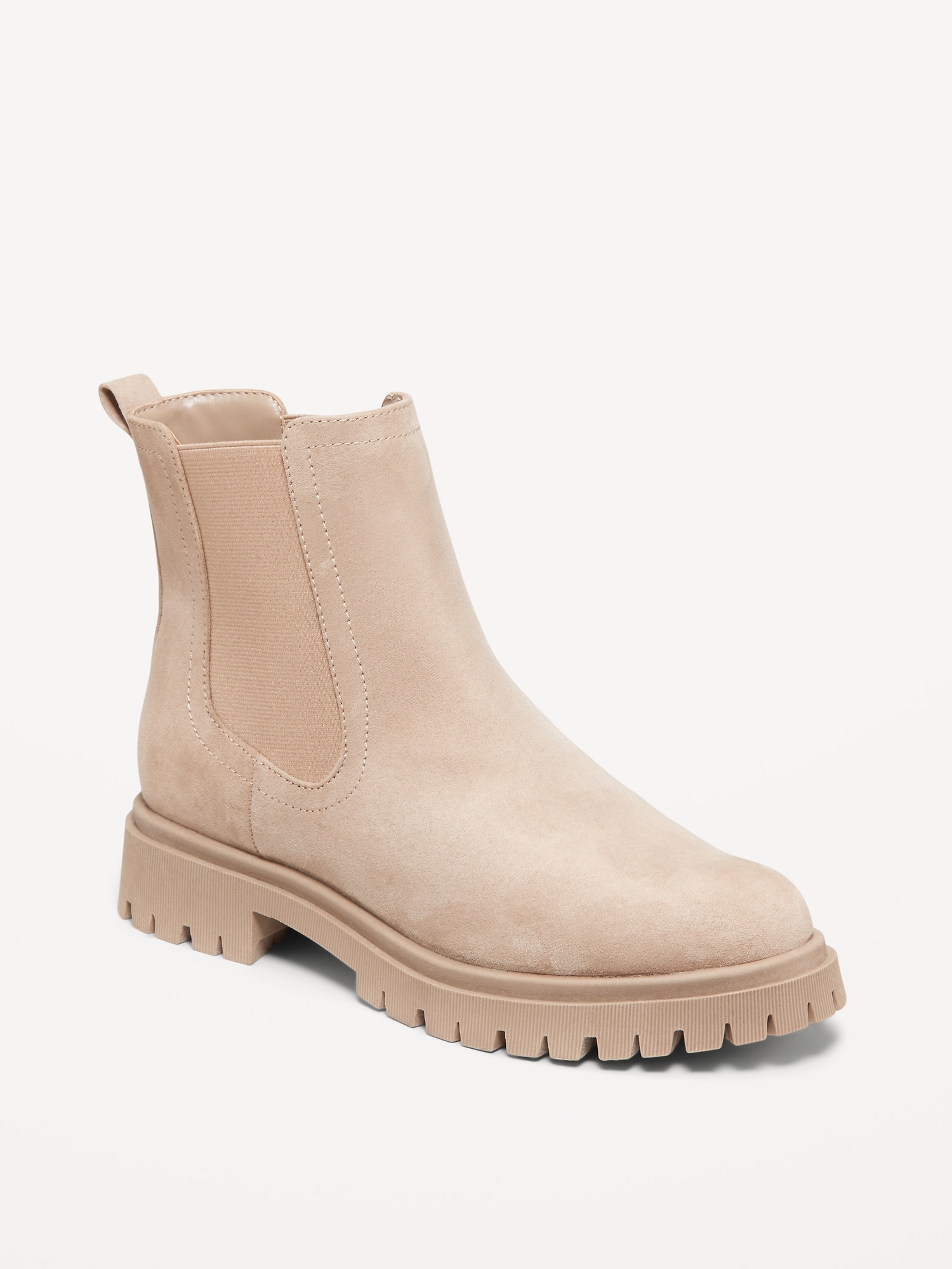 Chunky Heel Chelsea Boot