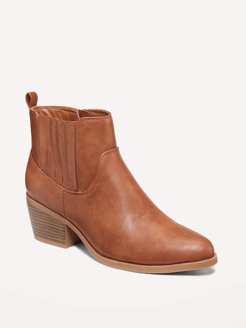 Western Ankle Boots