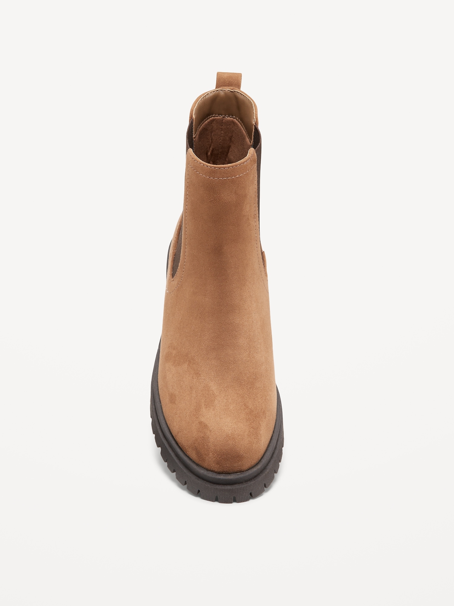 Chunky Heel Chelsea Boot