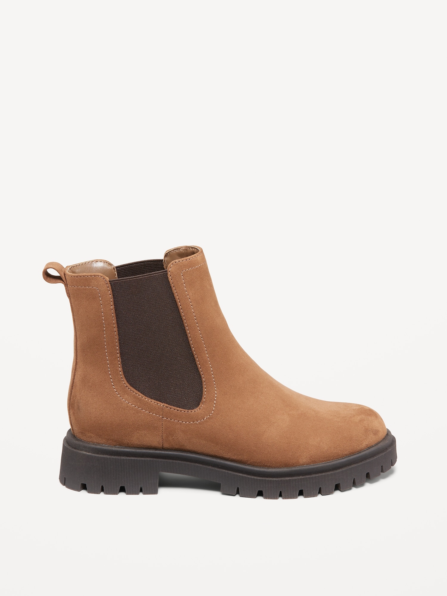 Chunky Heel Chelsea Boot