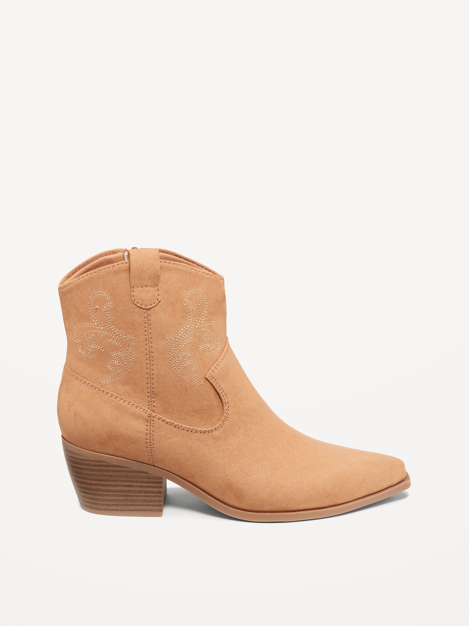 Faux Leather Western Boot