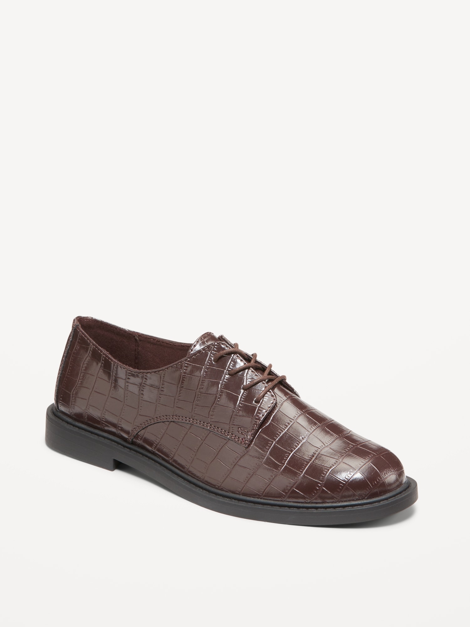 Chaussures Oxford en similicuir