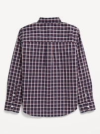 View large product image 3 of 3. Long-Sleeve Poplin Shirt for Boys