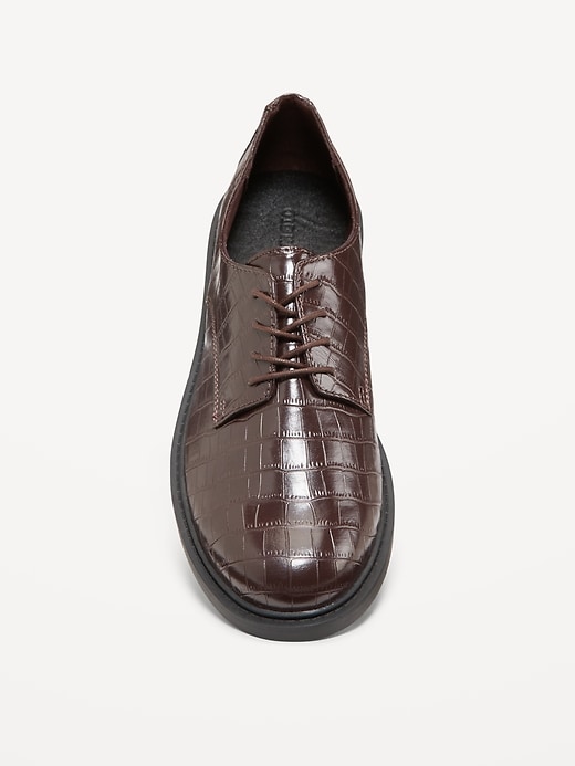 L'image numéro 6 présente Chaussures Oxford en similicuir