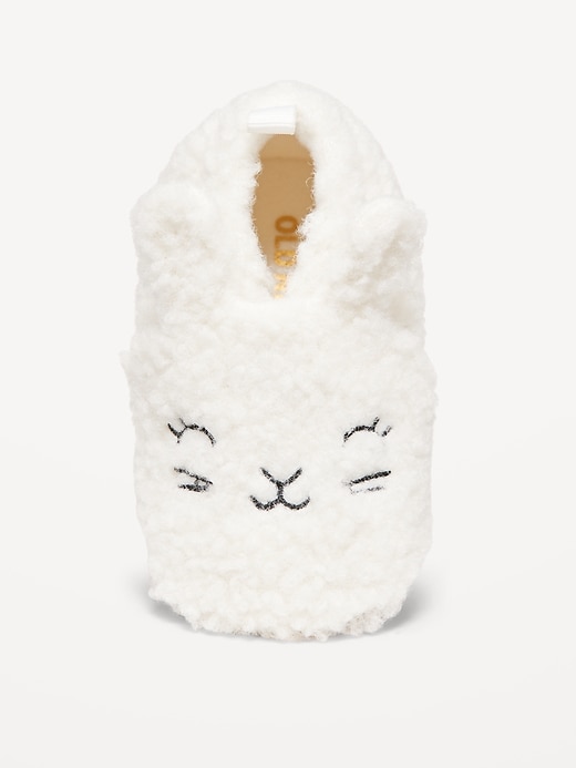 View large product image 1 of 4. Unisex Sherpa Critter Bootie for Baby