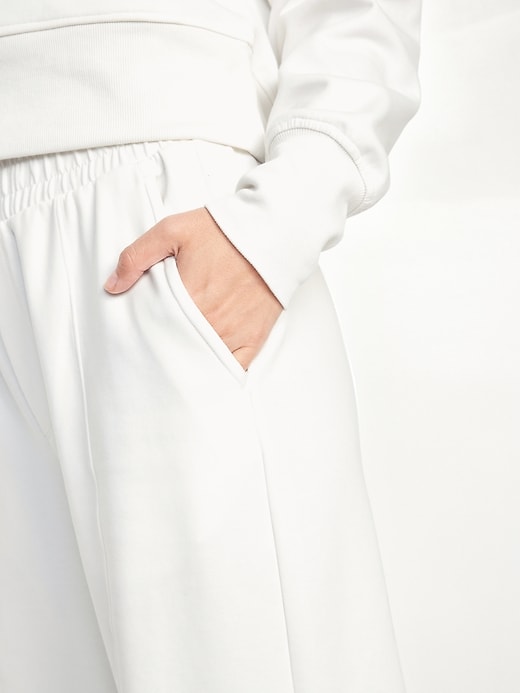 Image number 3 showing, High-Waisted Dynamic Fleece Trouser Pants