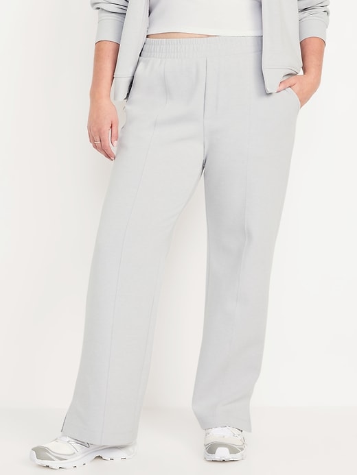 Image number 4 showing, High-Waisted Dynamic Fleece Trouser Pants