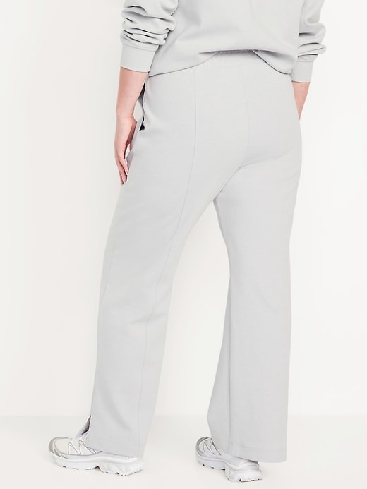 Image number 5 showing, High-Waisted Dynamic Fleece Trouser Pants