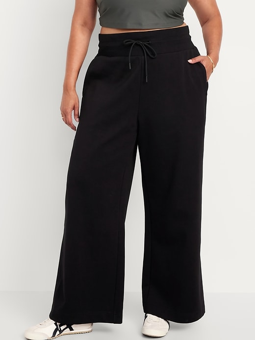 Image number 6 showing, Dynamic Fleece Wide-Leg Pants