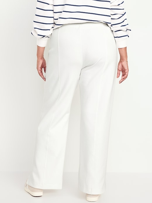 Image number 7 showing, High-Waisted Dynamic Fleece Trouser Pants