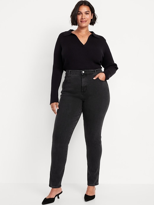 Image number 7 showing, High-Waisted Vintage Slim Jeans