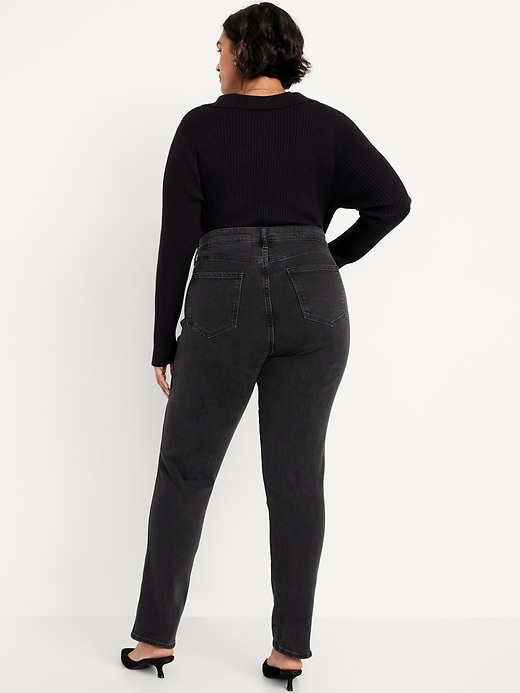 Image number 8 showing, High-Waisted Vintage Slim Jeans