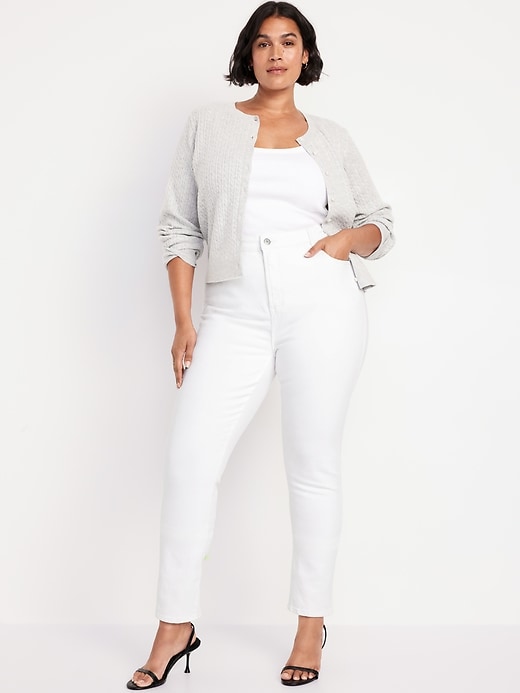 Image number 7 showing, High-Waisted Vintage Slim Jeans