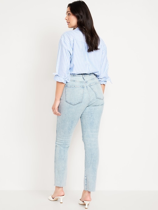 Image number 6 showing, High-Waisted Vintage Slim Jeans