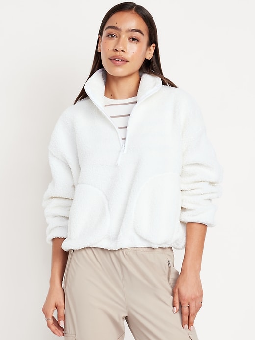 Image number 1 showing, Sherpa Quarter Zip