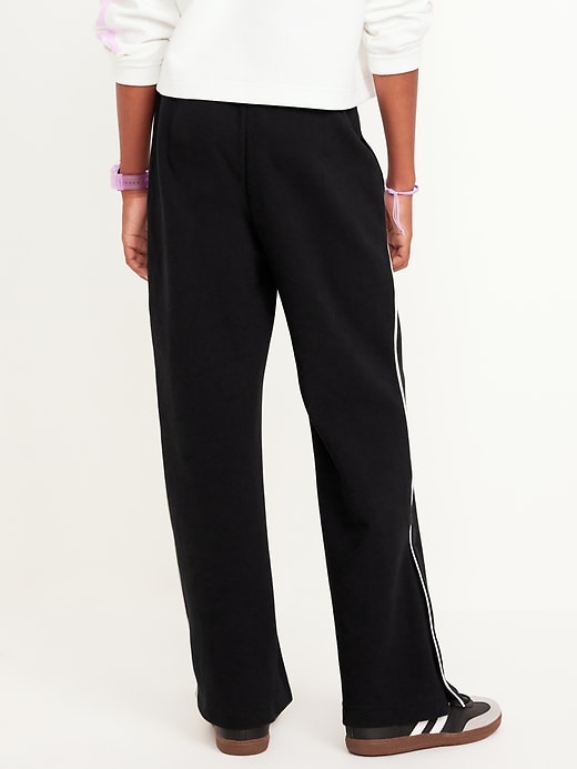 View large product image 2 of 5. High-Waisted Dynamic Fleece Track Pants for Girls