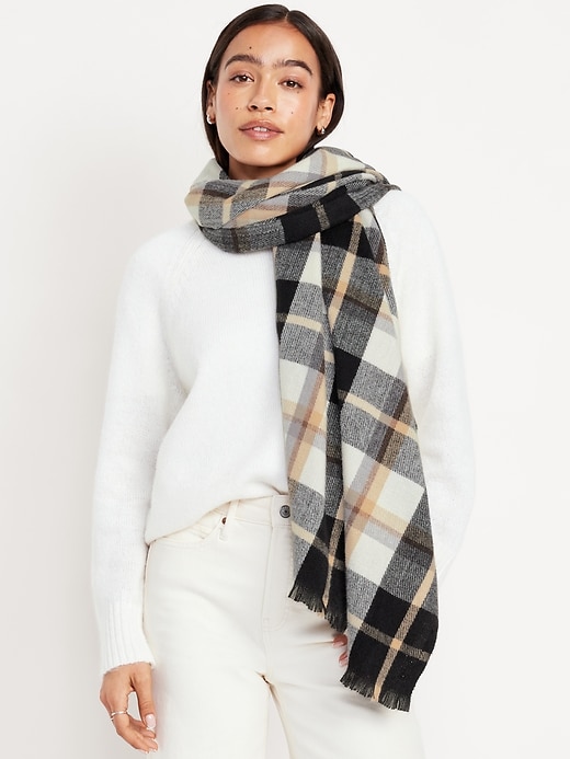 Image number 1 showing, Flannel Scarf