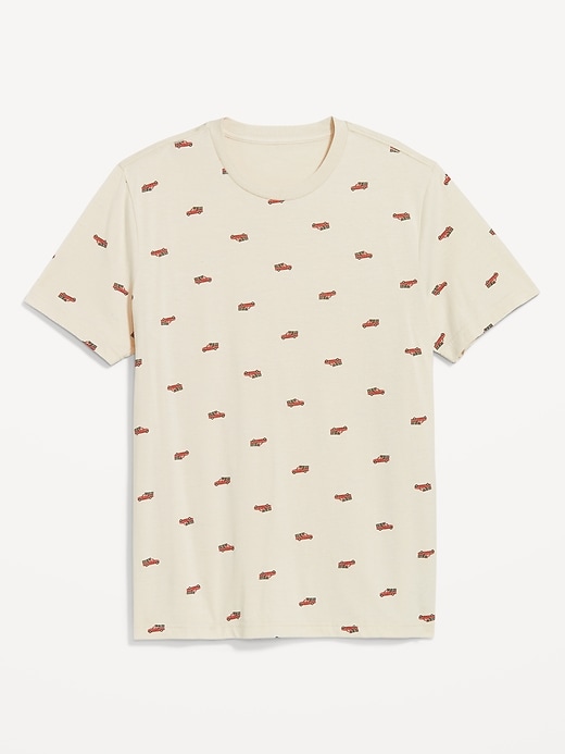 L'image numéro 4 présente T-shirt ras du cou pour Homme