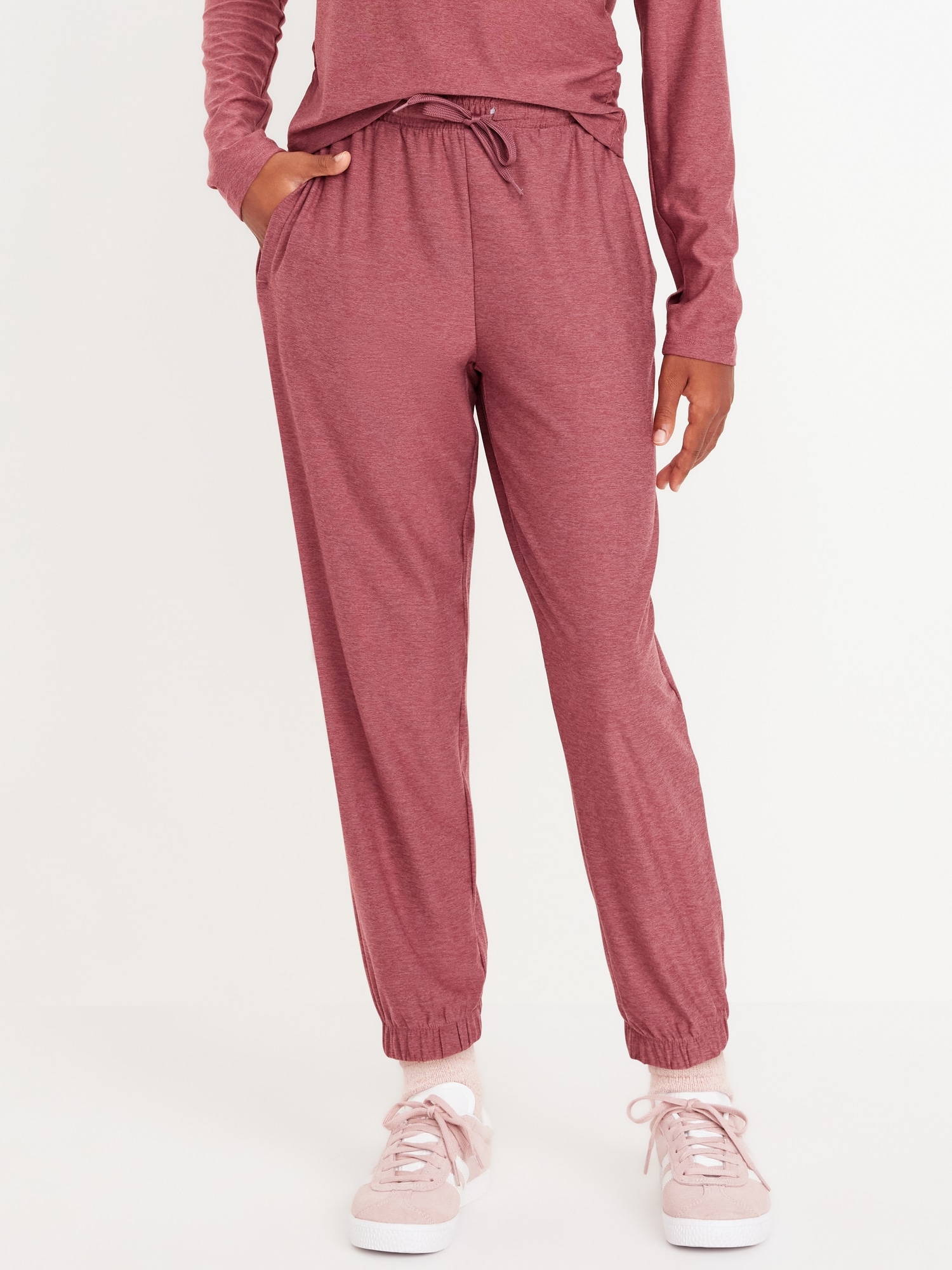 High-Waisted CloudMotion Joggers for Girls