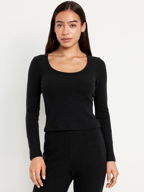 Ribbed Lounge Top
