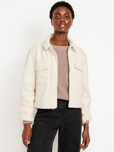Relaxed Shirt Jacket