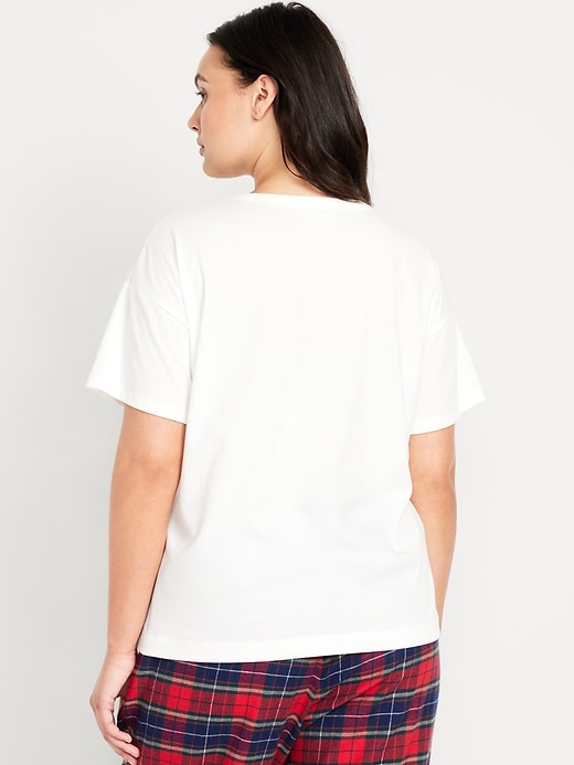 Image number 5 showing, Matching Holiday-Graphic T-Shirt for Women