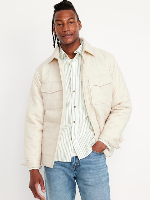 Veste-chemise matelassée hydrorésistante - Osselet