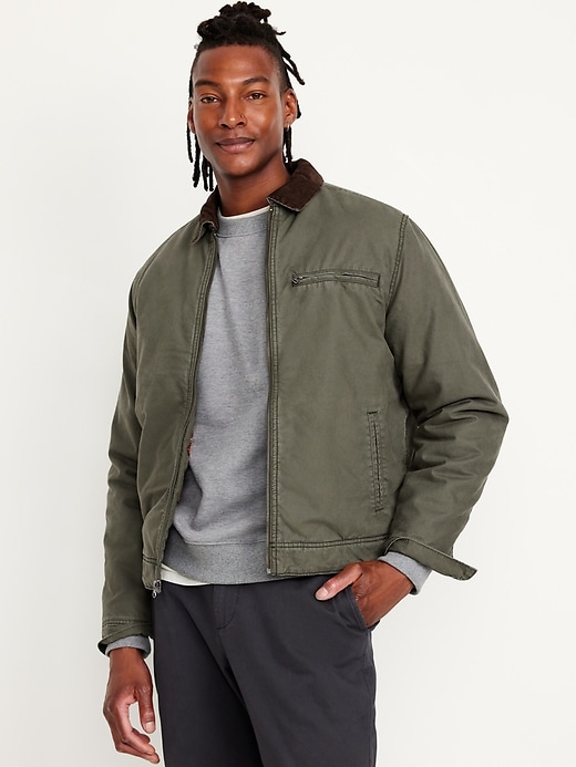 Image number 1 showing, Relaxed Zip Jacket