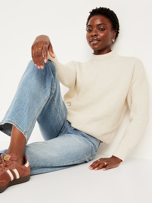 Image number 3 showing, SoSoft Crop Sweater