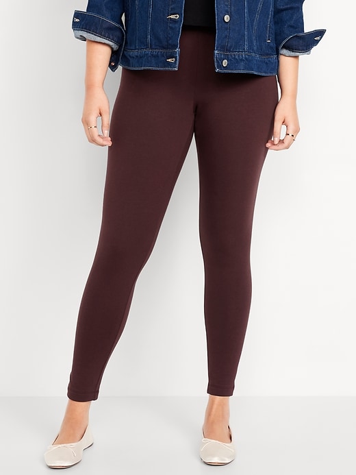 Image number 5 showing, High-Waisted Fleece-Lined Leggings