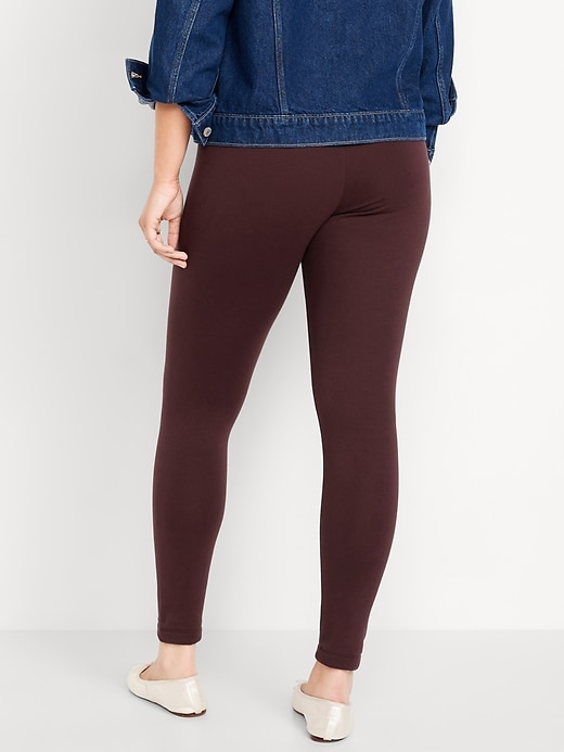 Image number 6 showing, High-Waisted Fleece-Lined Leggings