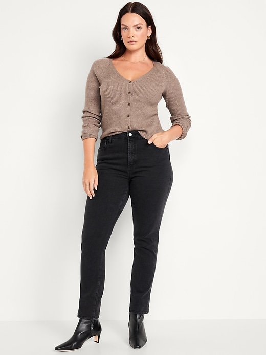 Image number 5 showing, High-Waisted Vintage Slim Jeans