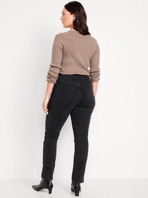 Image number 6 showing, High-Waisted Vintage Slim Jeans