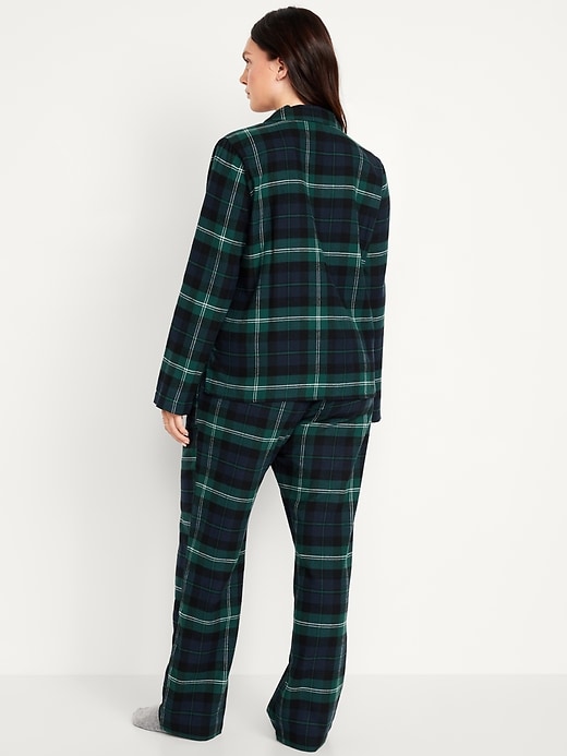 Image number 6 showing, Flannel Pajama Set for Women