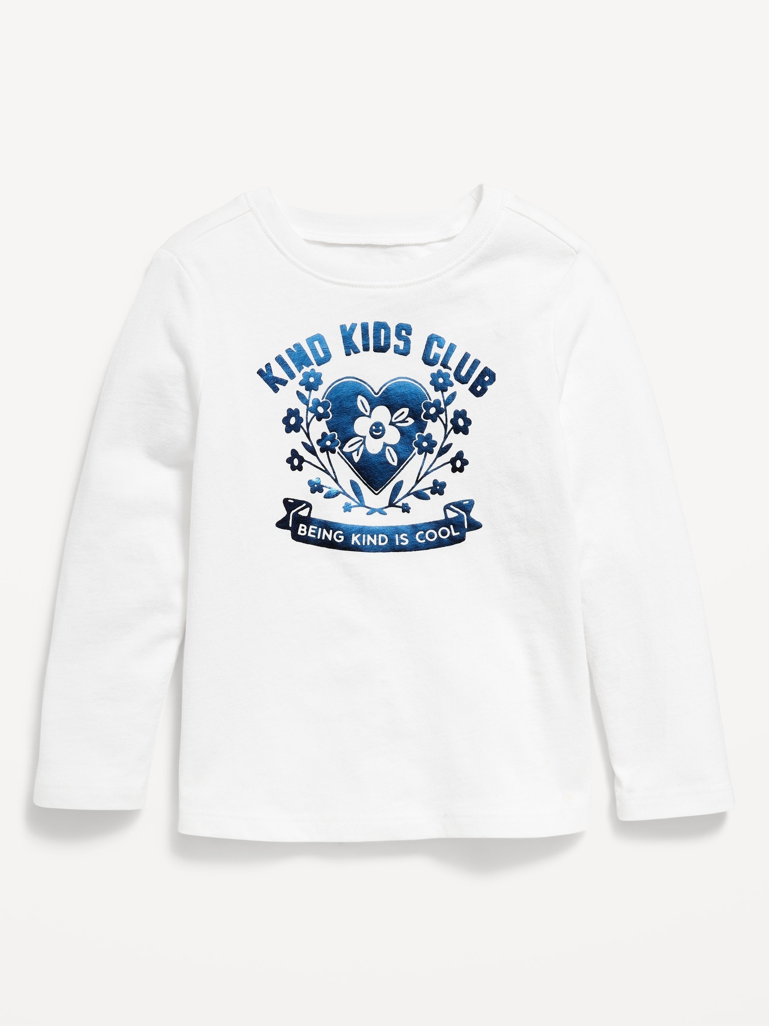 Long-Sleeve Graphic T-Shirt for Toddler Girls