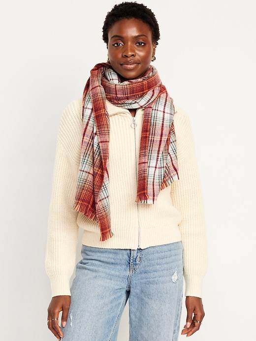 Image number 1 showing, Flannel Scarf