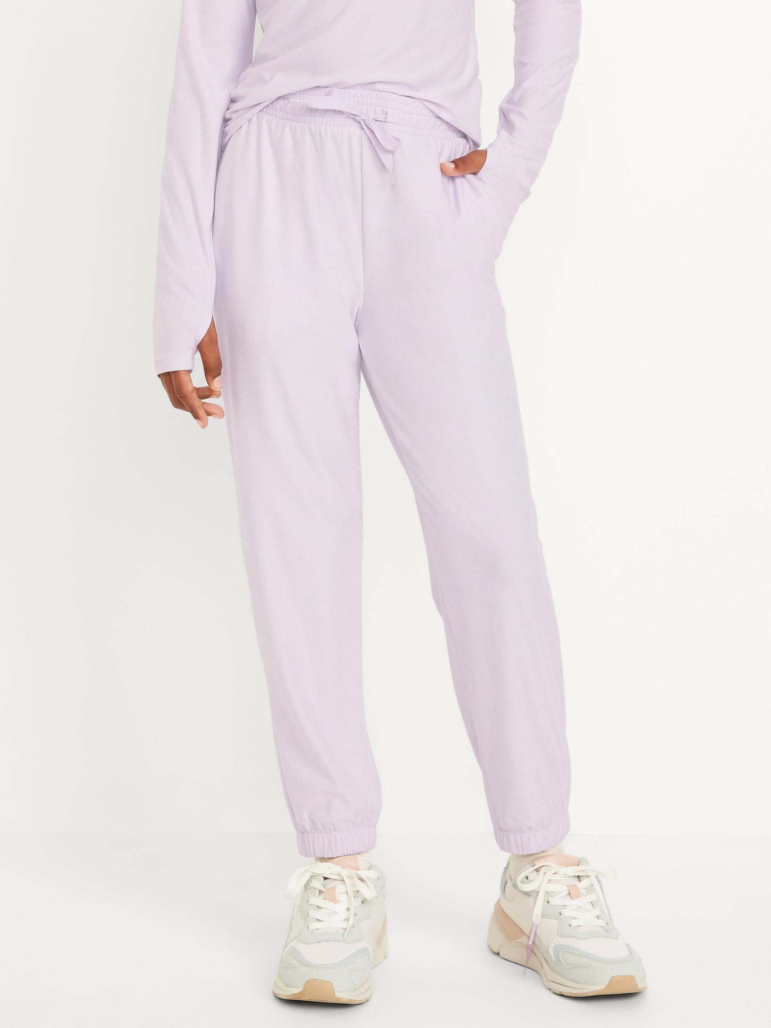 High-Waisted CloudMotion Joggers for Girls