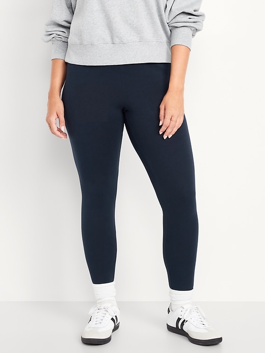 Image number 5 showing, High-Waisted Fleece-Lined Leggings