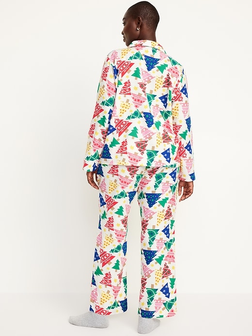 Image number 6 showing, Flannel Pajama Set for Women