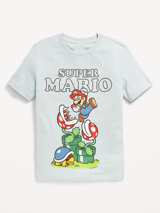 View large product image 1 of 2. Super Mario Bros.™ Gender-Neutral Graphic T-Shirt for Kids