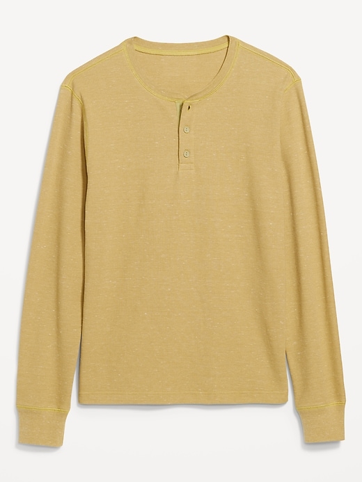 Image number 7 showing, Waffle Henley T-Shirt