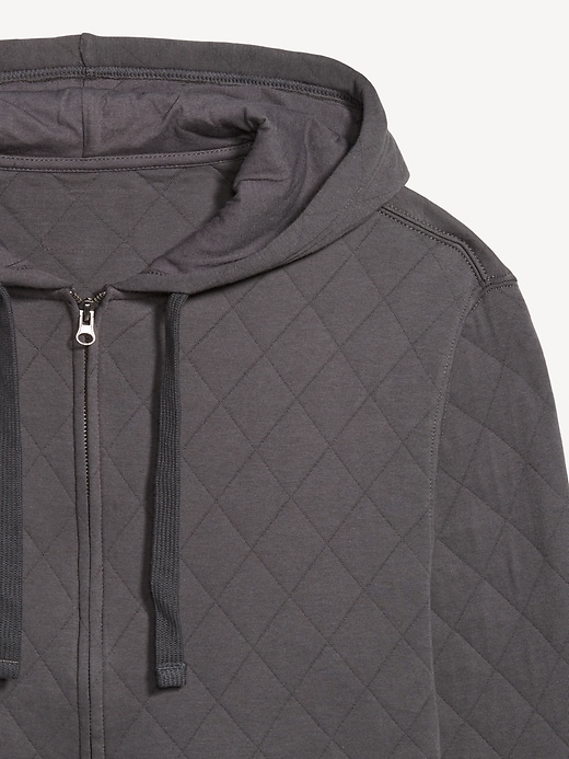 Image number 5 showing, Essential Quilted Zip Hoodie