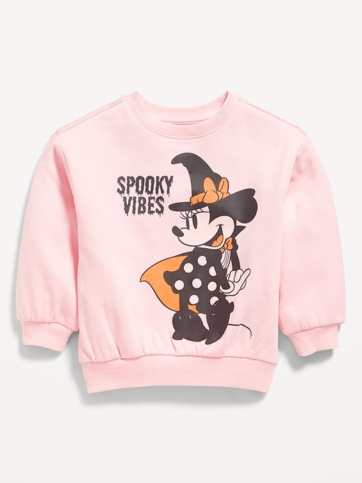 View large product image 2 of 3. Disney© Minnie Mouse Graphic Sweatshirt for Toddler Girls