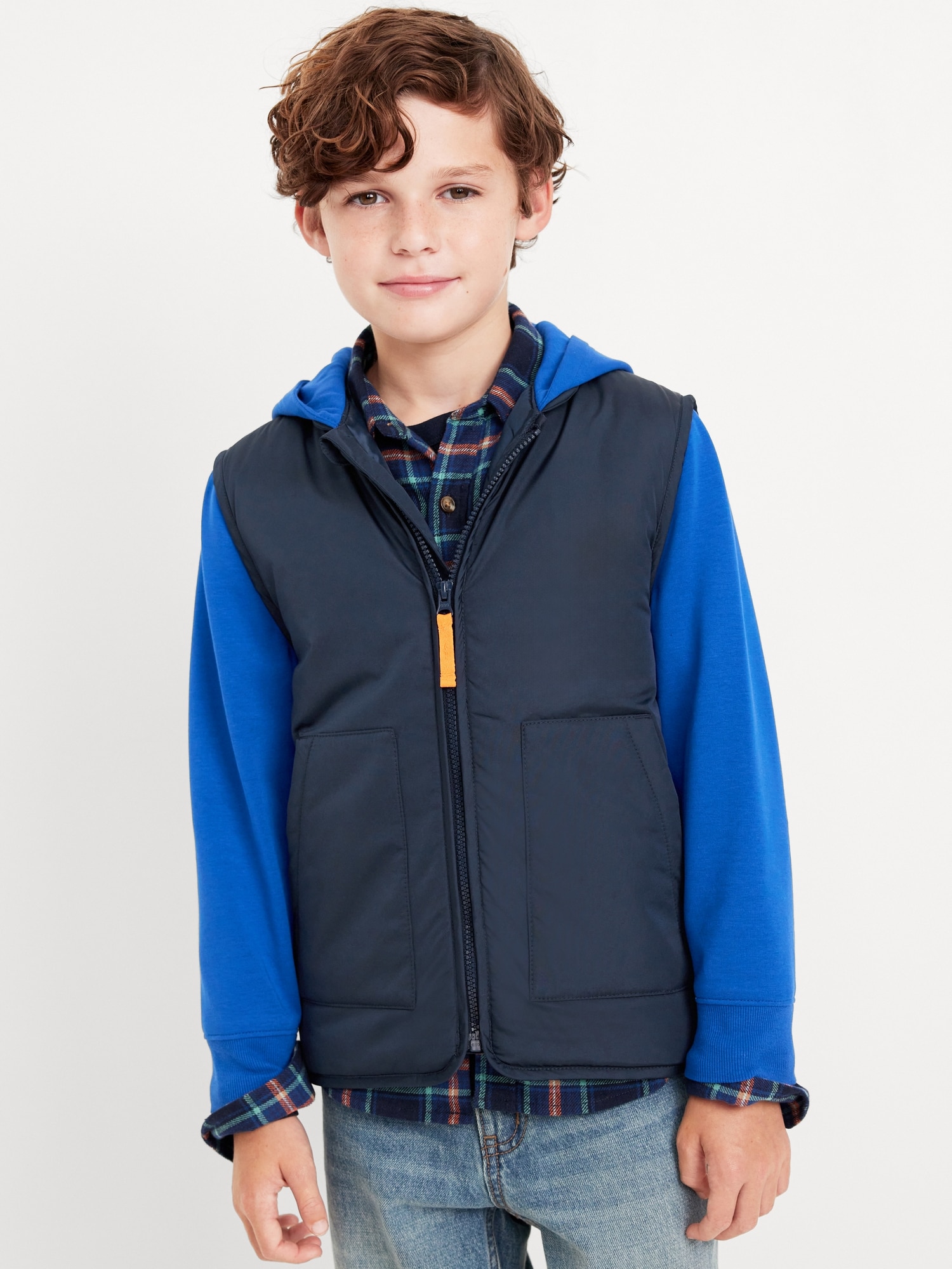 Hybrid Puffer Jacket for Boys Old Navy