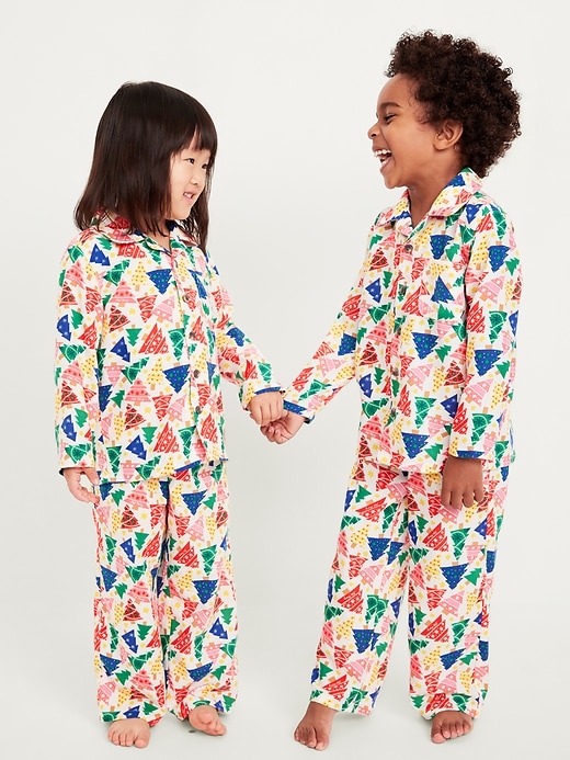 View large product image 1 of 4. Unisex Printed Pajama Set for Toddler &amp; Baby