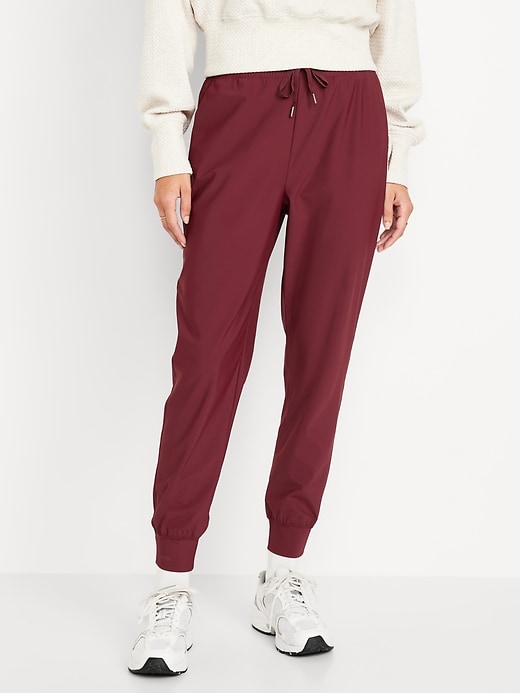 Image number 1 showing, High-Waisted SleekTech Joggers