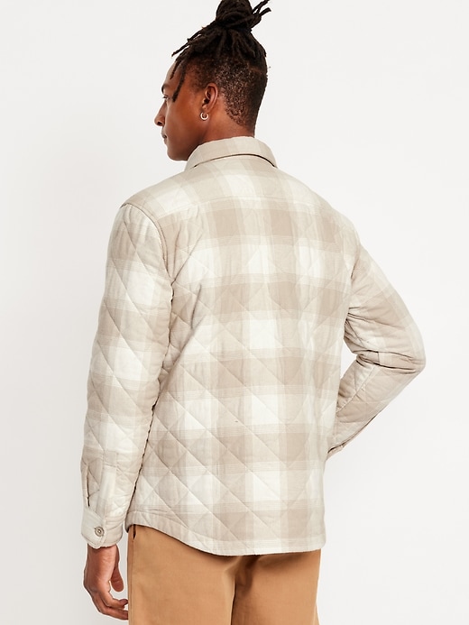 Image number 6 showing, Quilted Button-Down Shacket