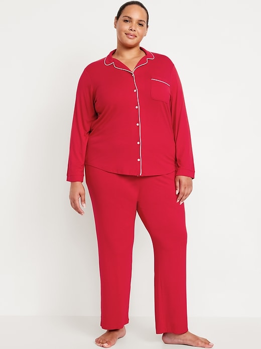 Image number 7 showing, Knit Jersey Pajama Pant Set